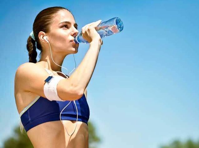 Drinking habits while running