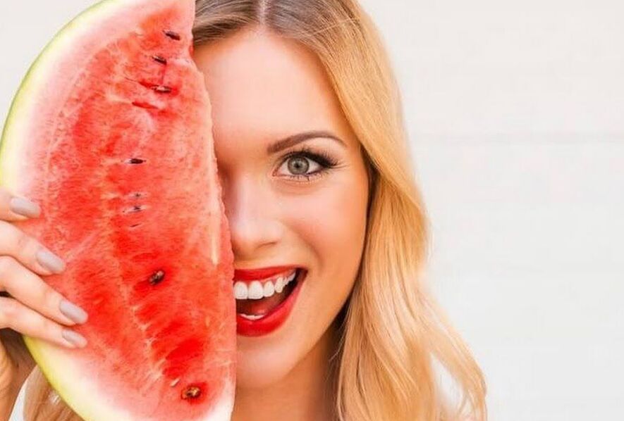 Use watermelon to lose weight