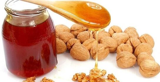 Buckwheat diet and natural honey