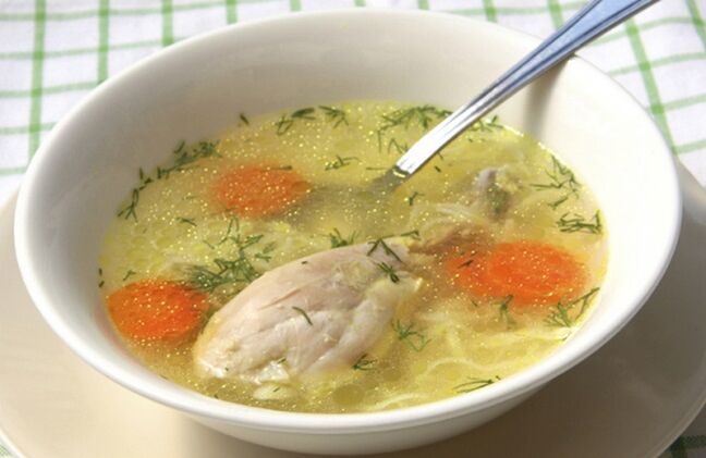 Preparing Chicken Vegetable Soup for the Dukan Diet