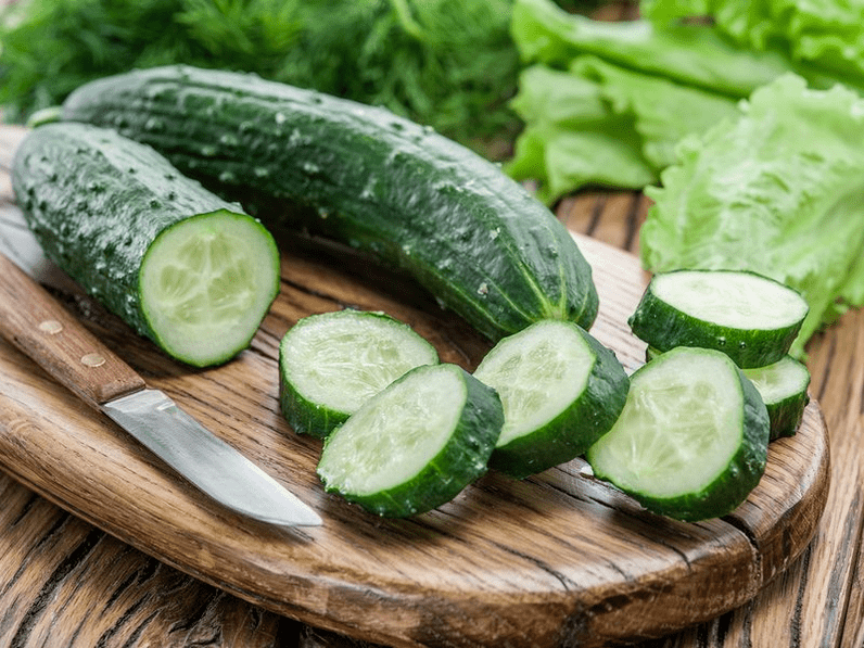 Cucumber diet to lose weight