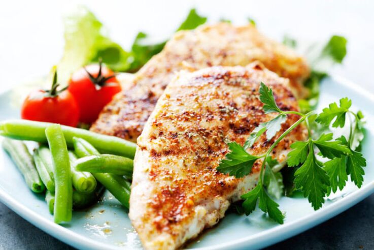 Low-Carb Chicken Breast with Vegetables